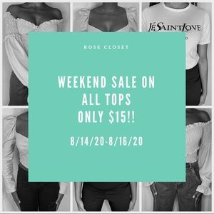 WEEKEND SALE 8/14/20 a 8/16/20 ‼️‼️